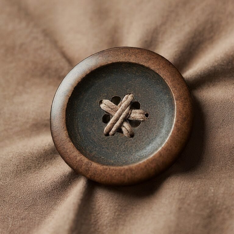 A photo of a button