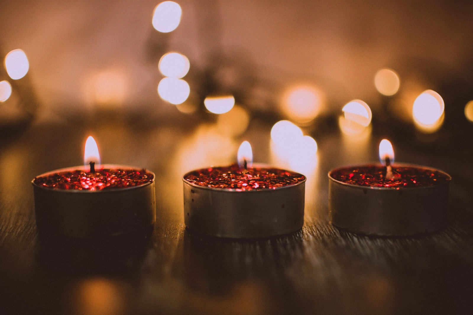 A photo of some candles